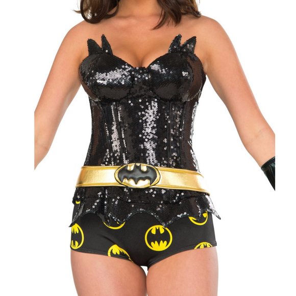 Rubie's | Intimates & Sleepwear | Womans Batgirl Corset Sequins Black Sm Rubies Costume | Poshmark Rubie's | Intimates & Sleepwear | Womans Batgirl Corset Sequins Black Sm Rubies Costume | Poshmark